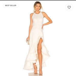 Bronx and Banco Paros gown